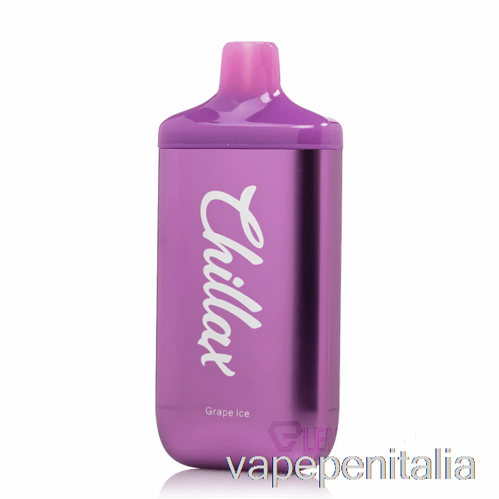 Vape In Italia Chillax 9000 Ghiaccio D'uva Usa E Getta